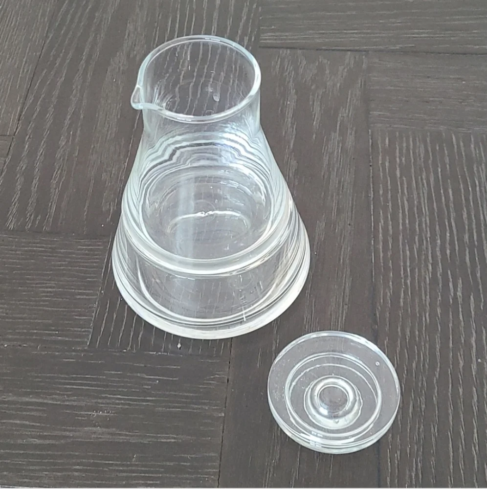 Crate&Barrel 3 Piece Cream and Sugar.